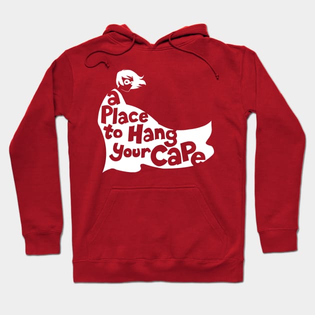 A Place To Hang Your Cape - Official logo Hoodie by A Place To Hang Your Cape